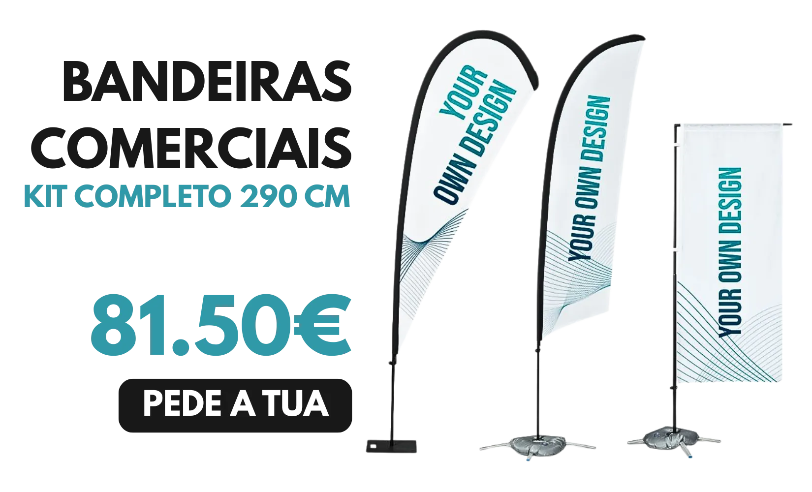 Bandeiras promocionais