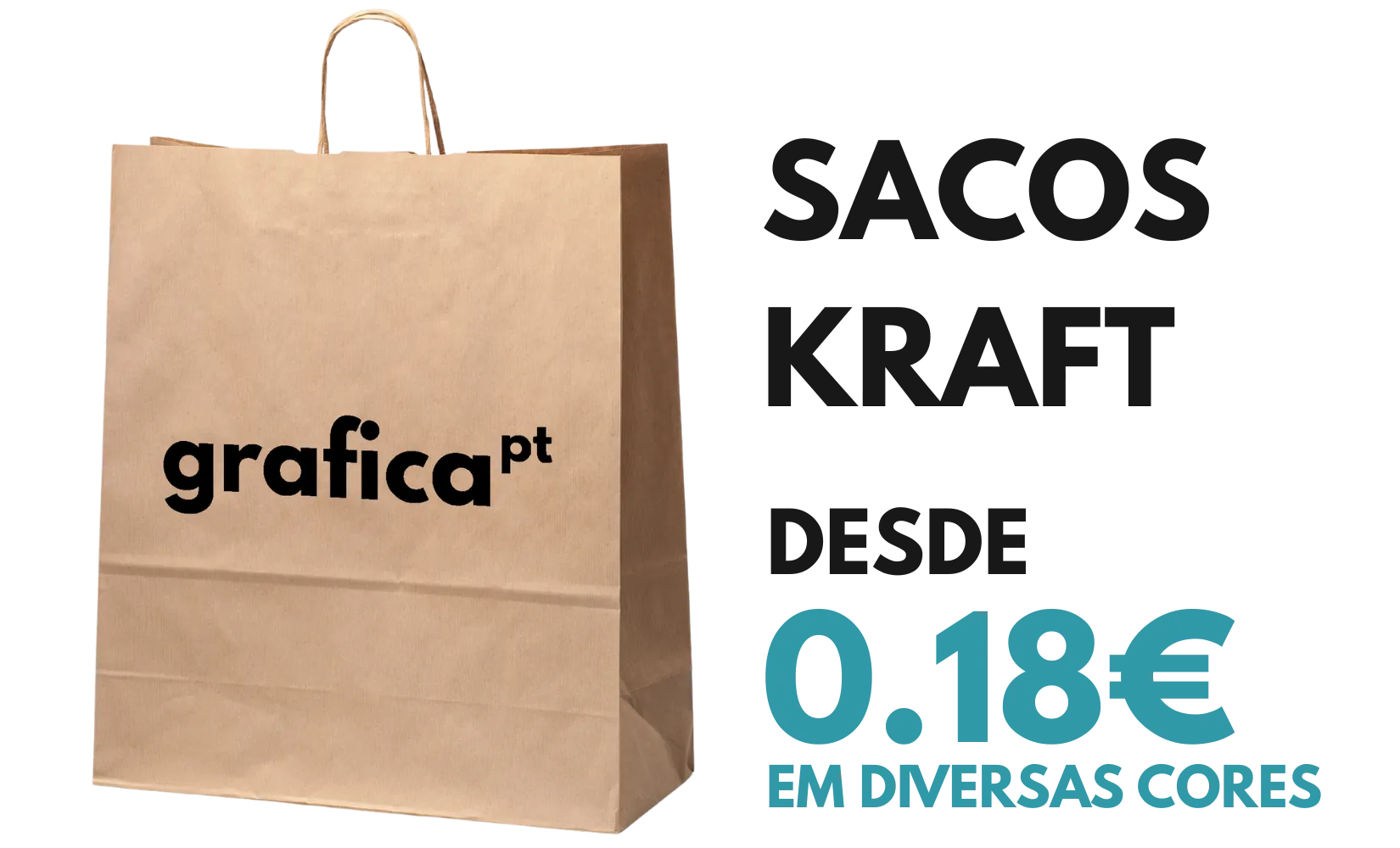 Saco kraft personalizado
